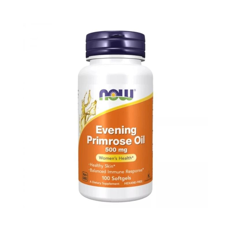 zdrowie naturalnie NOW Foods Evening Primrose Oil 500 mg