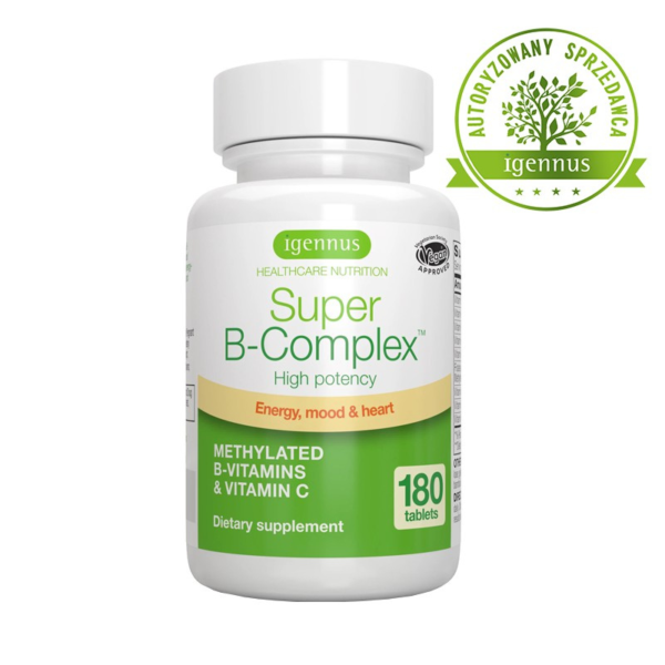 zdrowie naturalnie super b complex 180 tabletek igennus