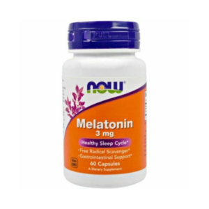 zdrowie naturalnie melatonina 3 mg now foods