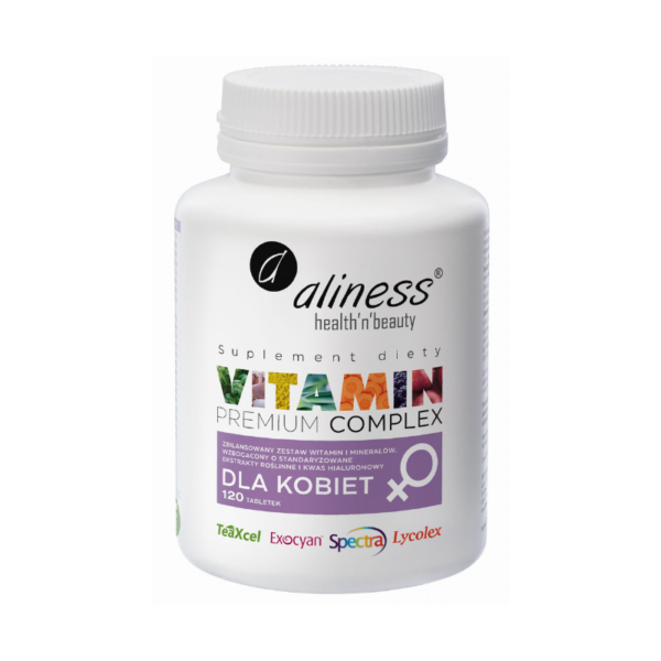 zdrowie naturalnie vitamin premium complex dla kobiet aliness