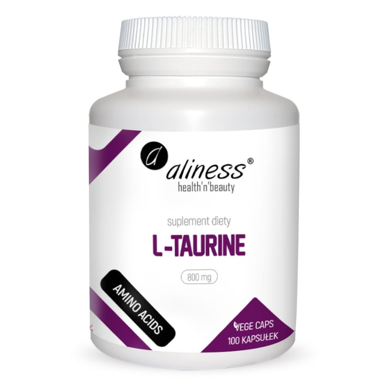 zdrowie naturalnie tauryna l-taurine aliness