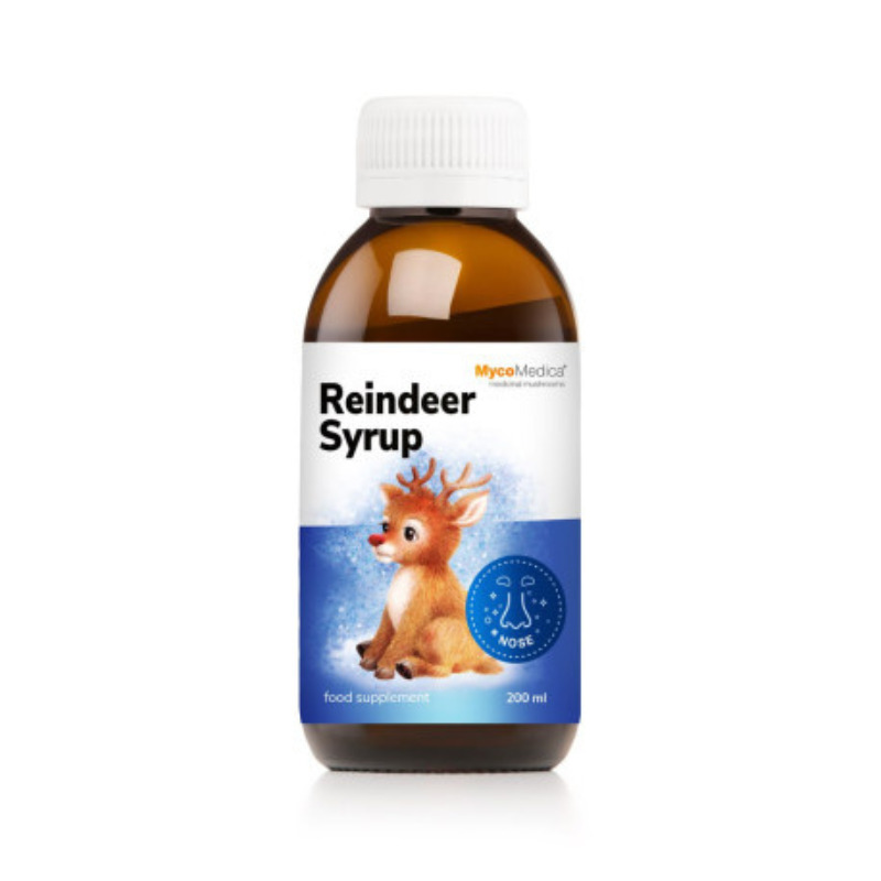 Syrop Reniferowy suplement diety 200 ml MycoMedica - obrazek 2