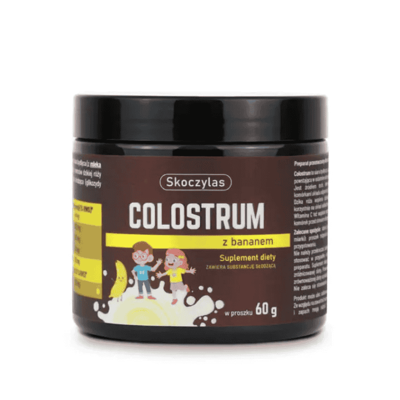 zdrowie naturalnie colostrum z bananem skoczylas