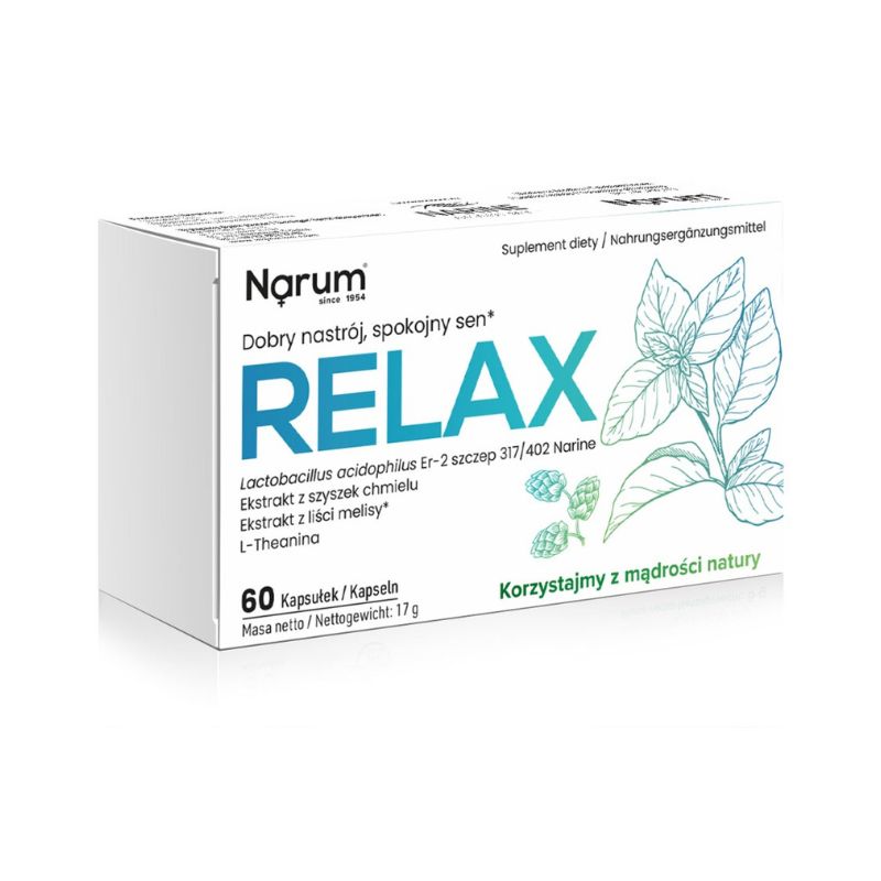 zdrowie naturalnie relax narum 60 kapsułek