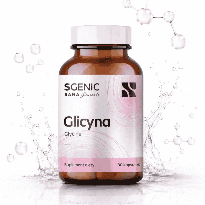 zdrowie naturalnie sgenic glicyna w kapsułkach
