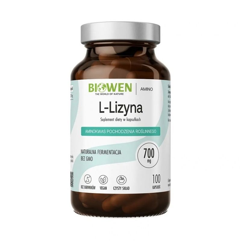 zdrowie naturalnie l-lizyna biowen 700mg