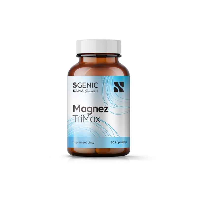 zdrowie naturalnie sgenic magnez trimax 120 kapsułek
