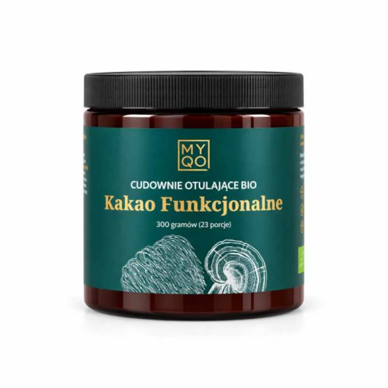 Kakao funkcjonalne BIO 300g Myqo - produkt ekologiczny