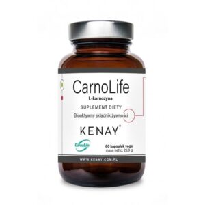 zdrowie naturalnie CarnoLife L-Karnozyna Kenay 60 kapsułek - suplement diety