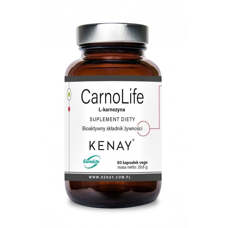 zdrowie naturalnie CarnoLife L-Karnozyna Kenay 60 kapsułek - suplement diety