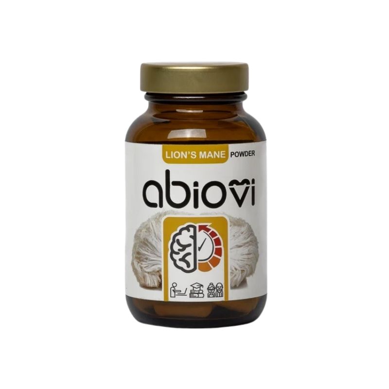 Lion's Mane Powder Abiovi 60 kapsułek - suplement diety