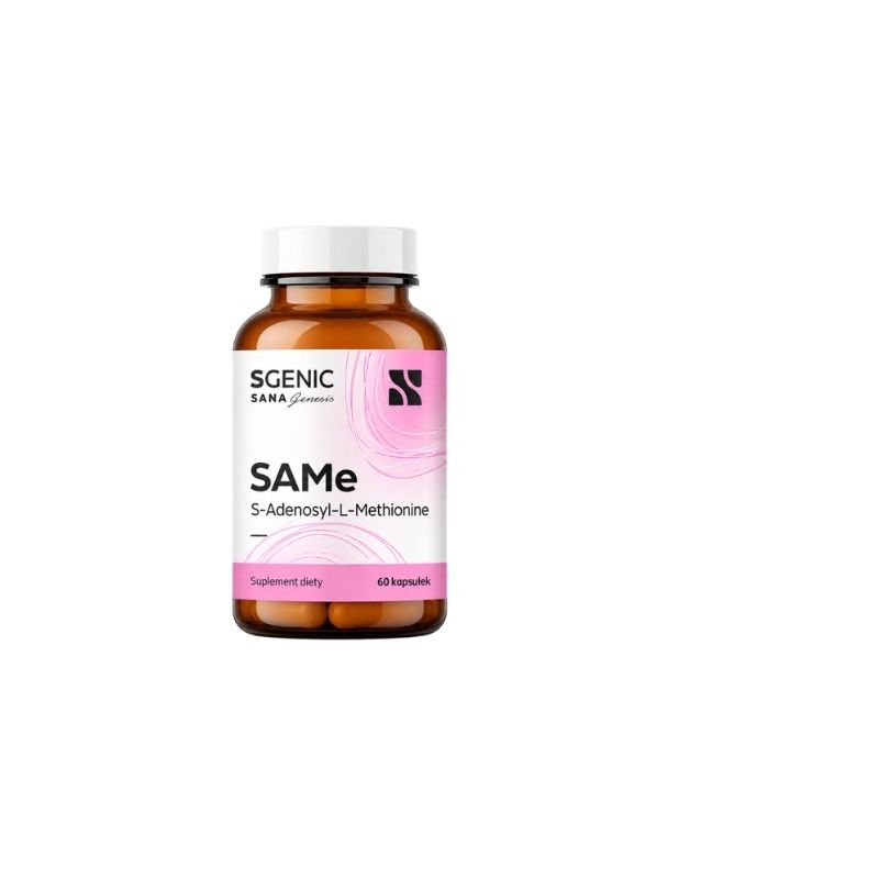 zdrowie naturalnie SAMe Sgenic 60 kapsułek - suplement diety