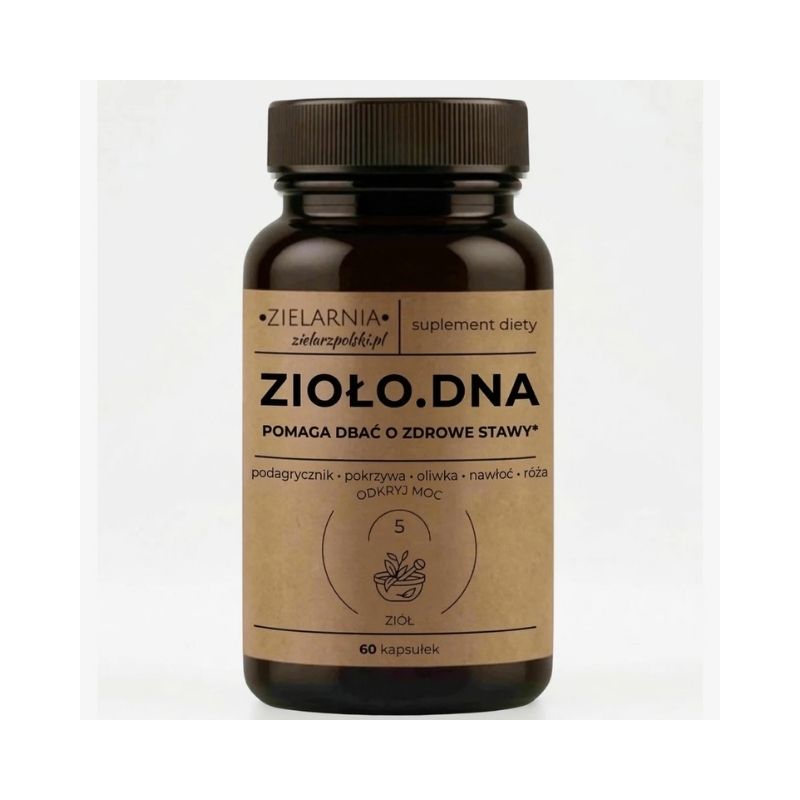 zdrowie naturalnie Zioło.dna Zielarz Polski 60 kapsułek
